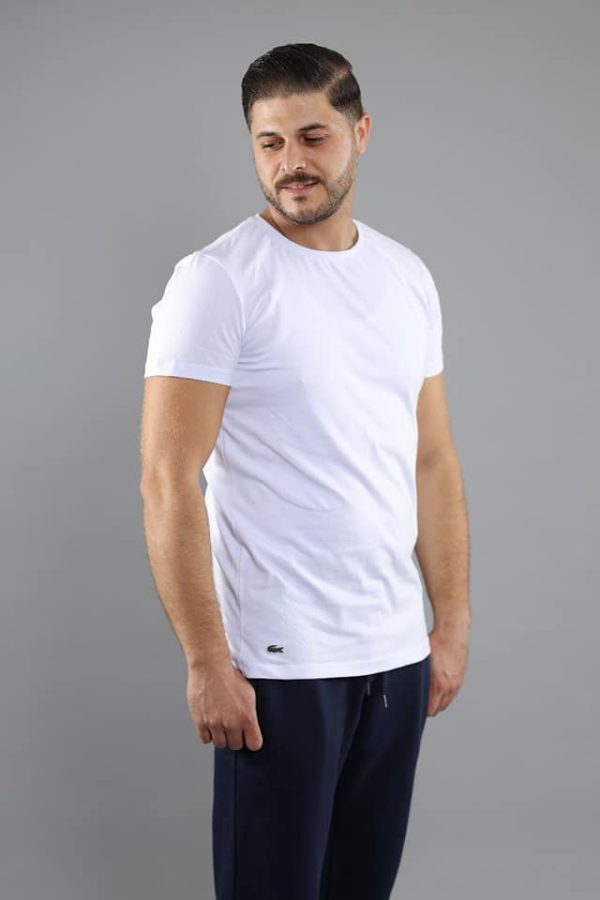 pack 3 t-shirt col rond blanc