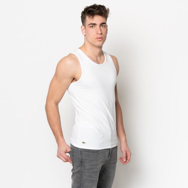 Lot de 3 Débardeurs uni lacste
