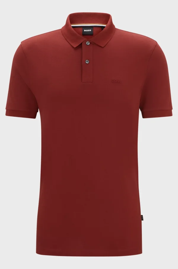 ⁦Polo H.Boss logo brodé⁩ - الصورة ⁦4⁩