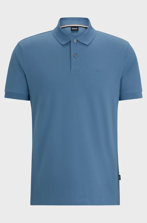⁦Polo H.Boss logo brodé⁩ - الصورة ⁦7⁩