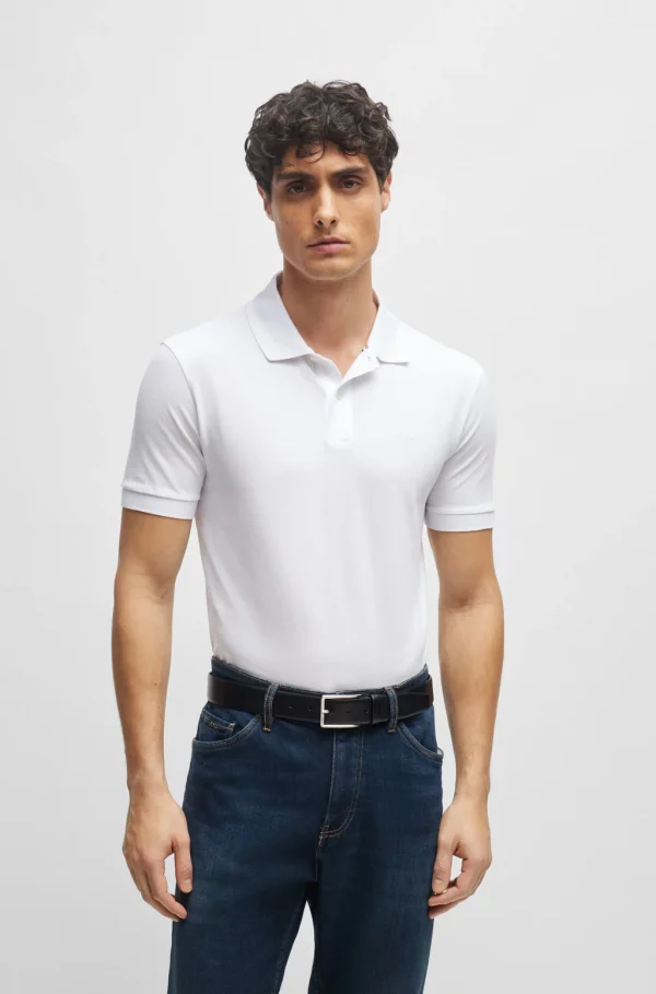 ⁦Polo H.Boss logo brodé⁩ - الصورة ⁦16⁩