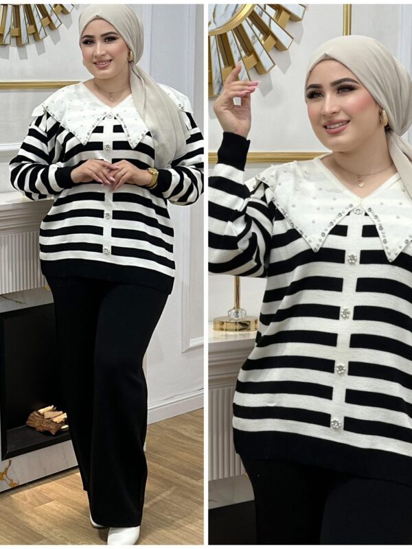 Ensemble laine rayer avec pâte C07