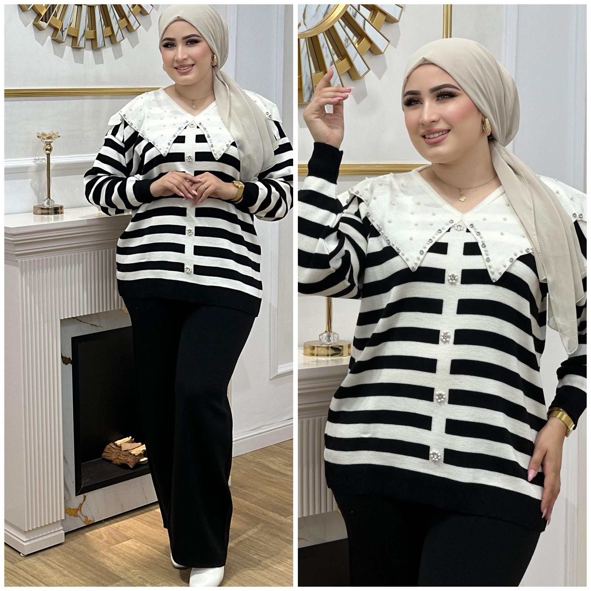 Ensemble laine rayer avec pâte C07