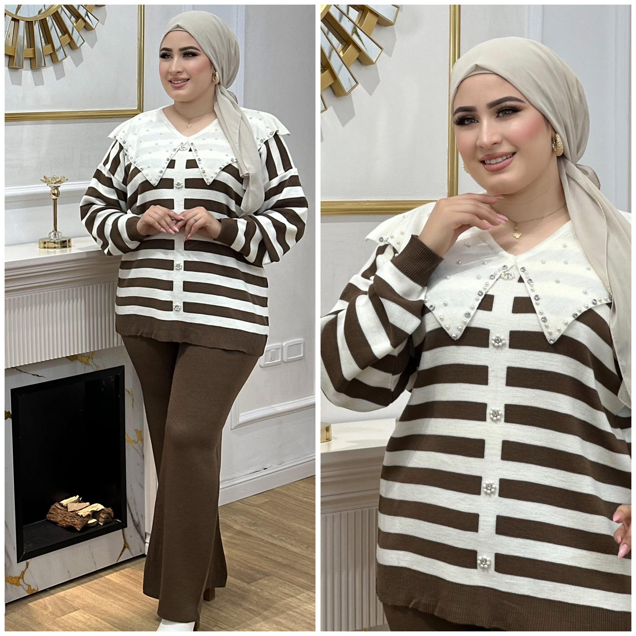 Ensemble laine rayer avec pâte C07