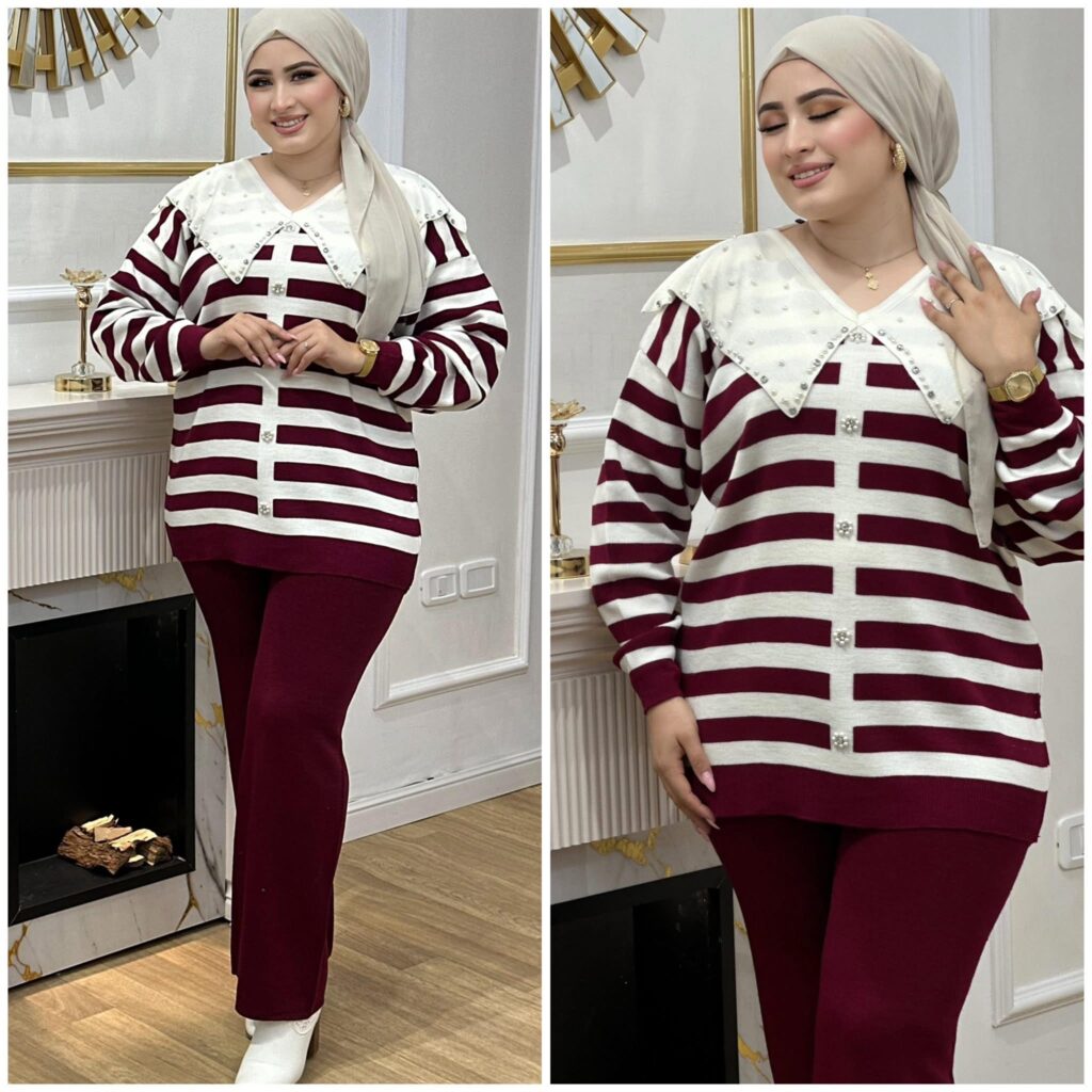 Ensemble laine rayer avec pâte C07