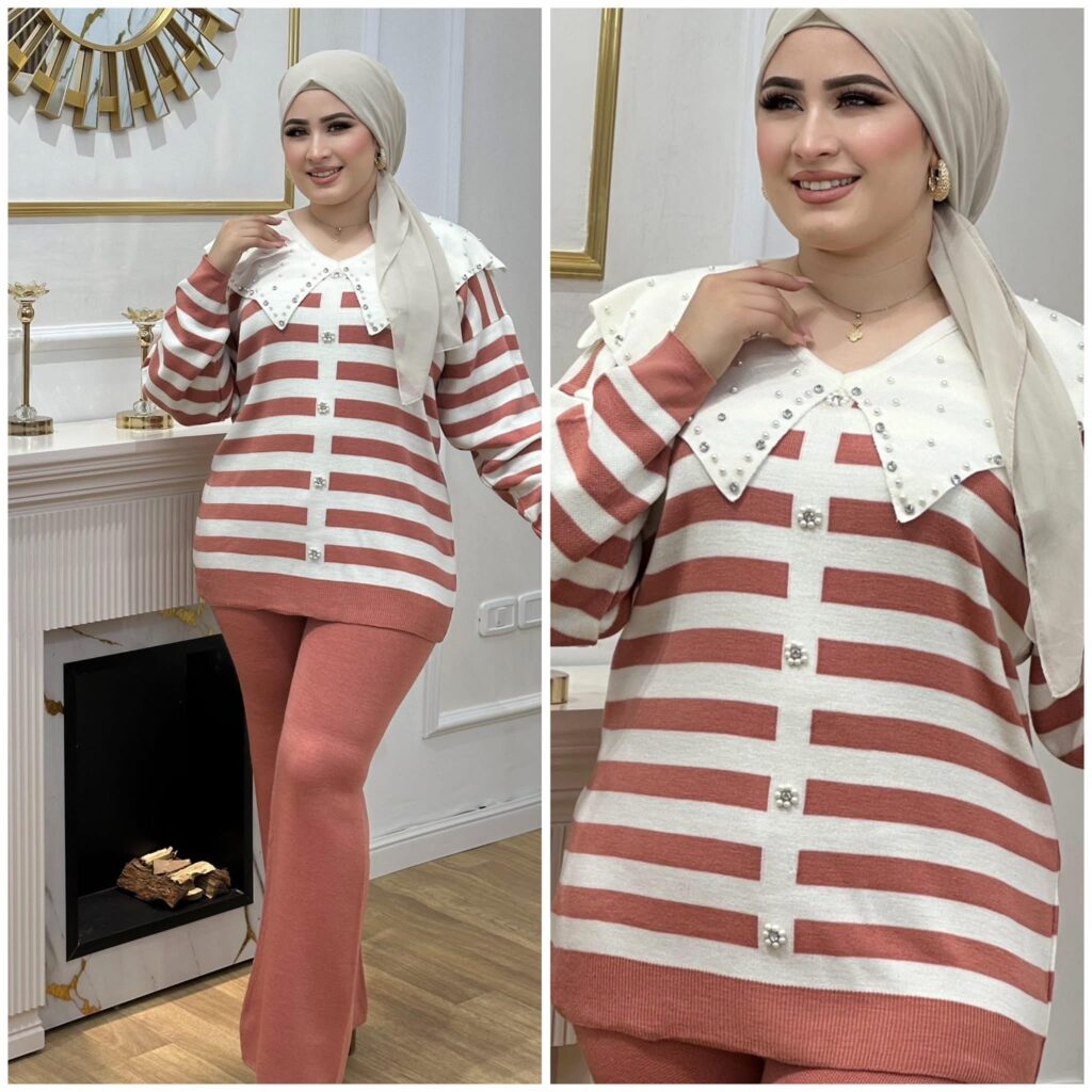 Ensemble laine rayer avec pâte C07