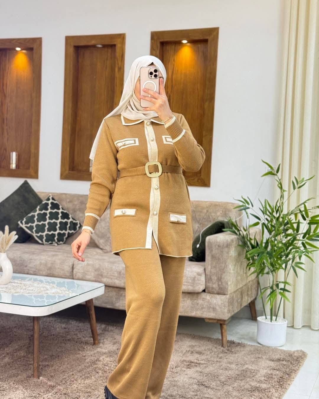 Set Femme en Laine corella