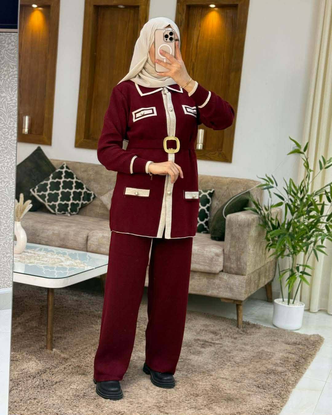 Set Femme en Laine corella