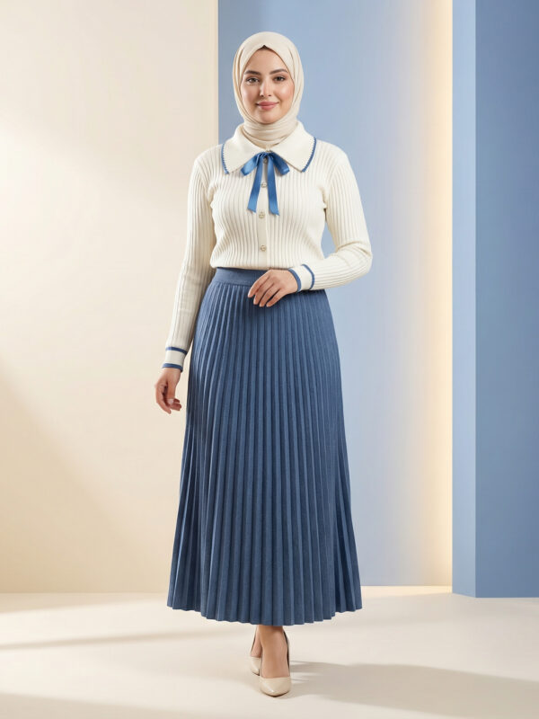 Ensemble Pull & jupe laine