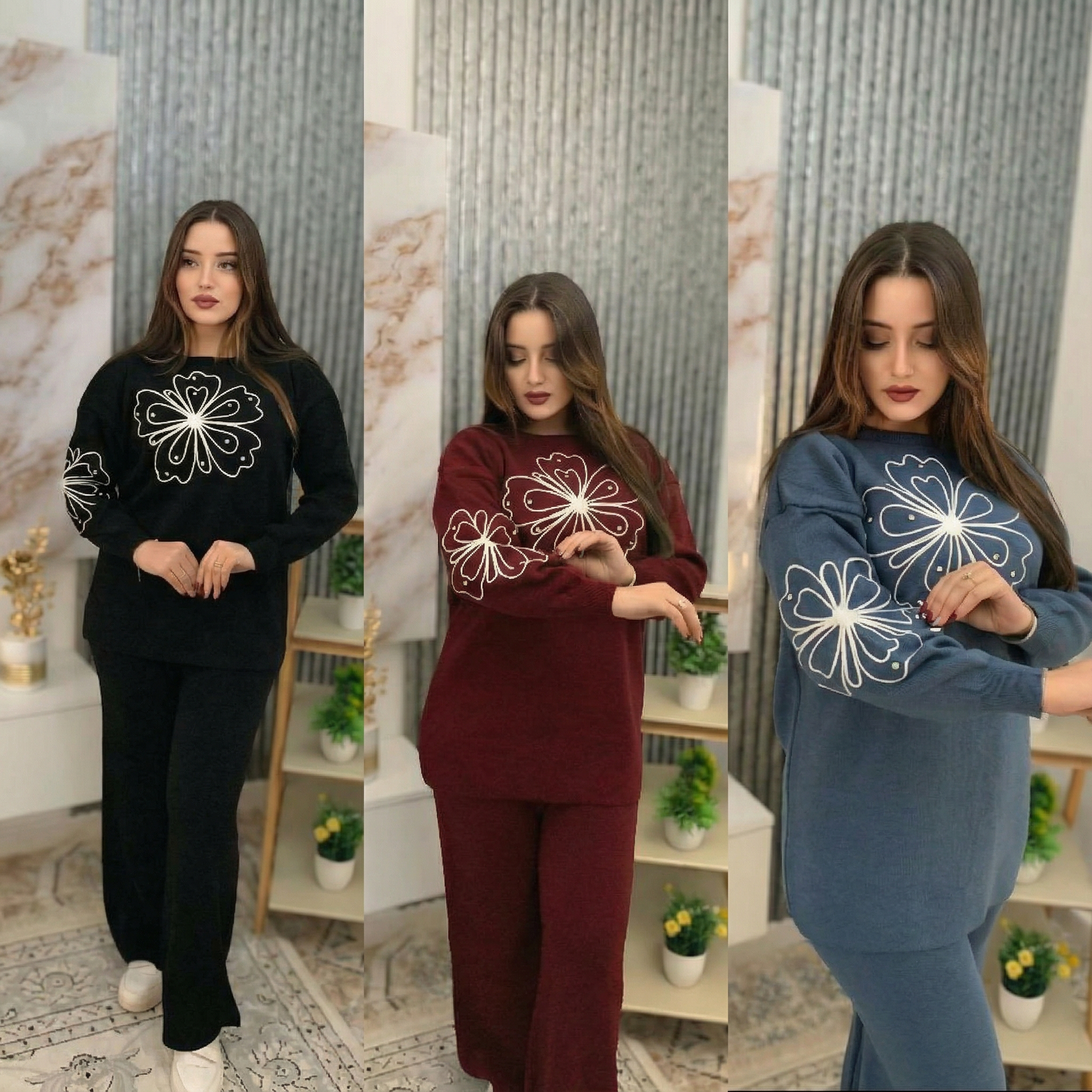 Ensemble Élégance & Confort d’Hiver
