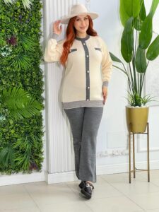 Ensemble en laine - corella