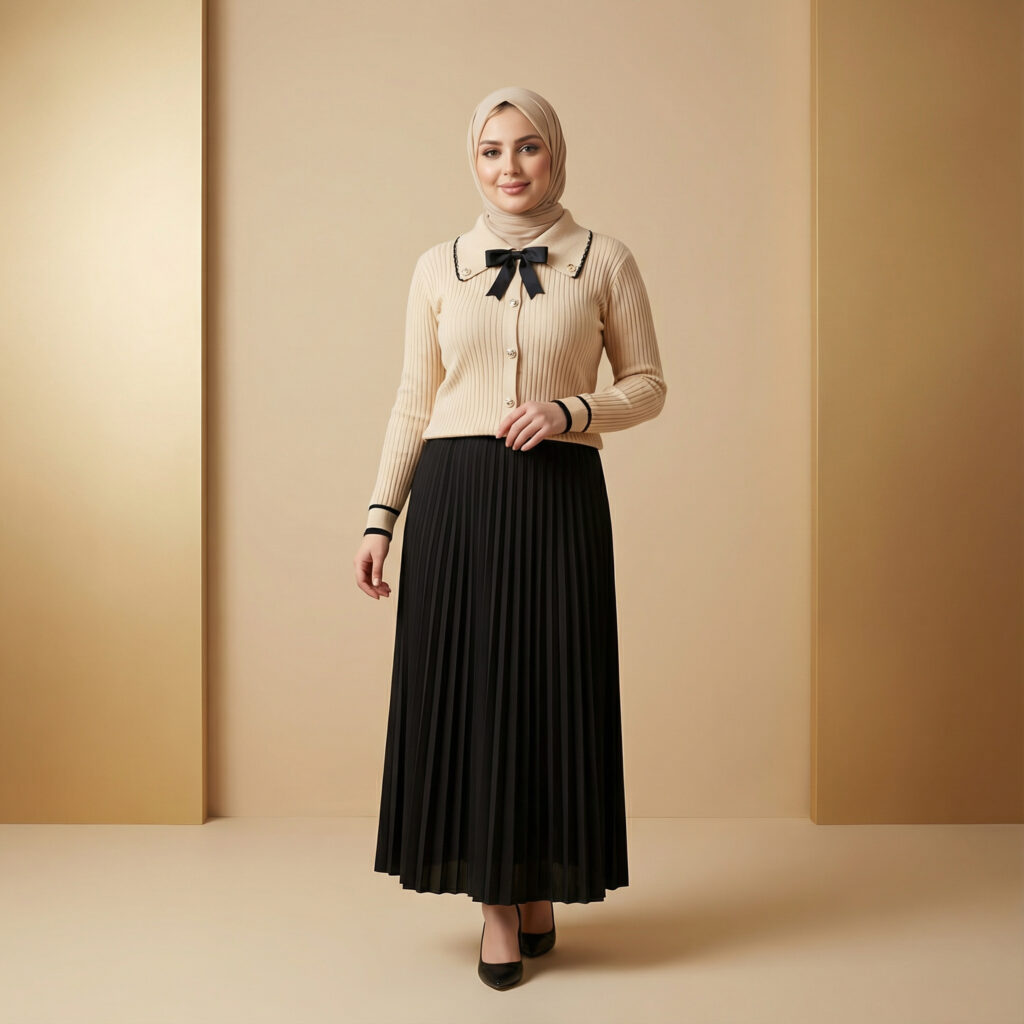 Ensemble Pul & jupe laine