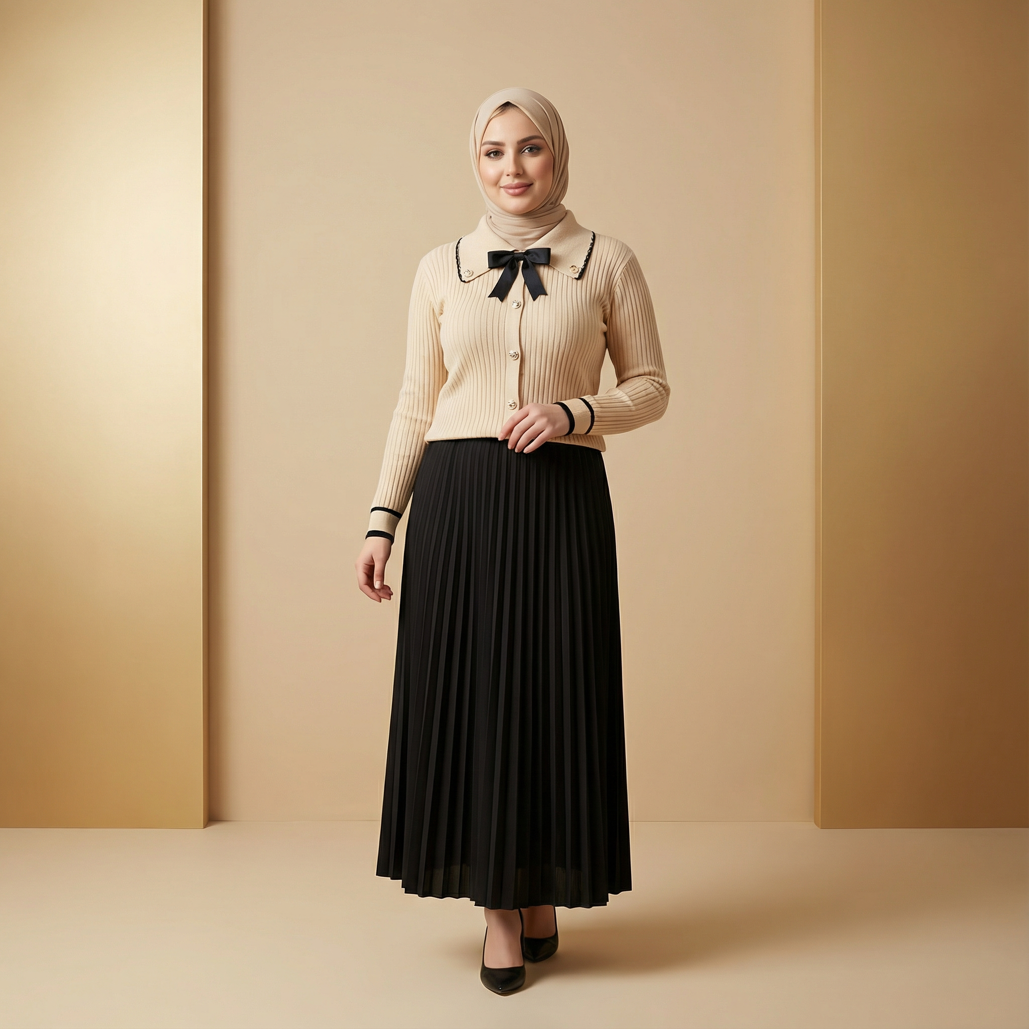 Ensemble Pul & jupe laine