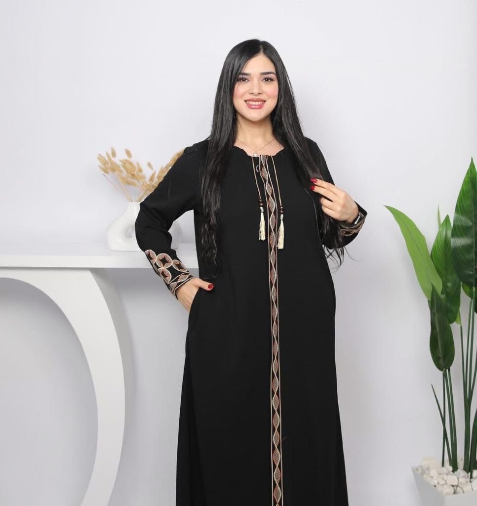 jelbeb omra broderie 3 couleur