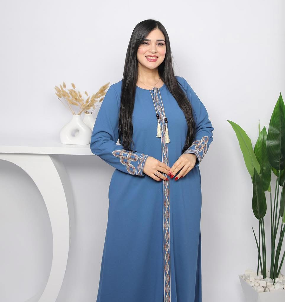 jelbeb omra broderie 3 couleur