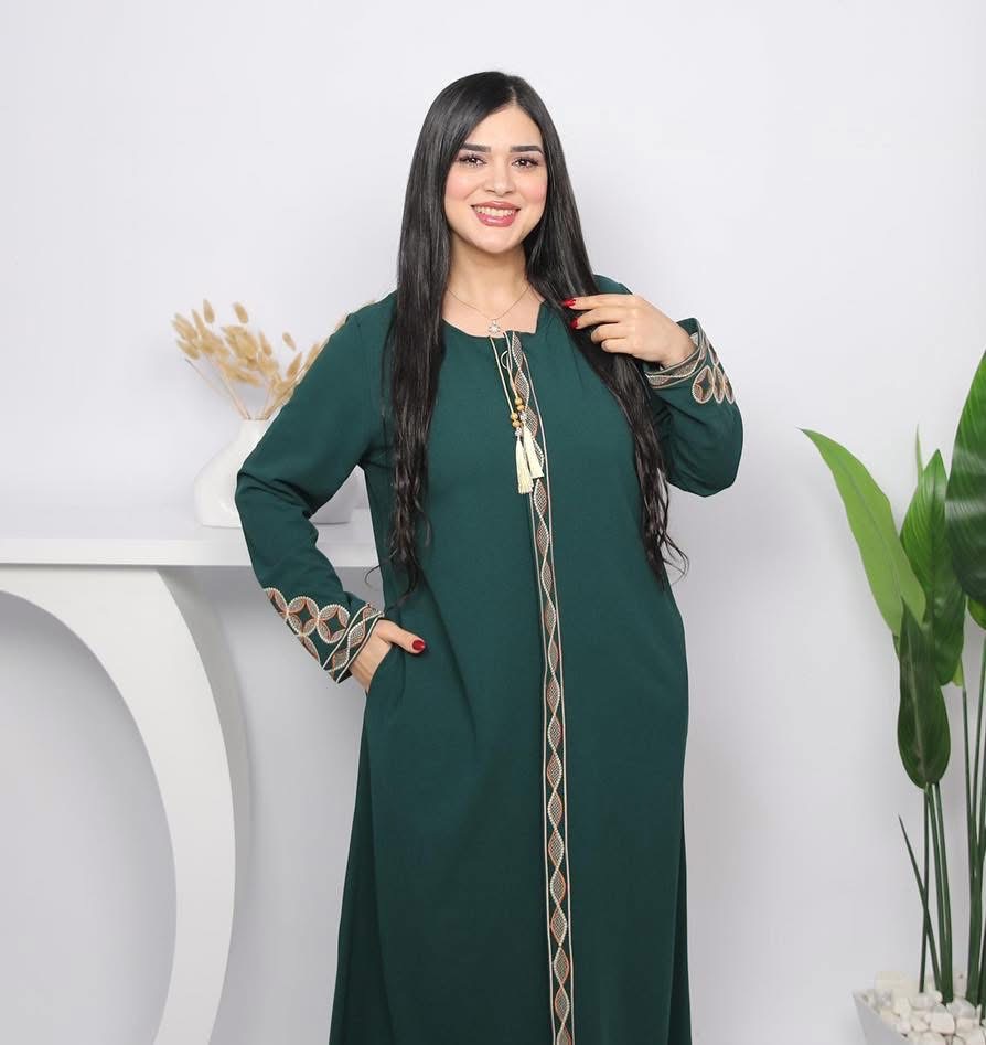 jelbeb omra broderie 3 couleur