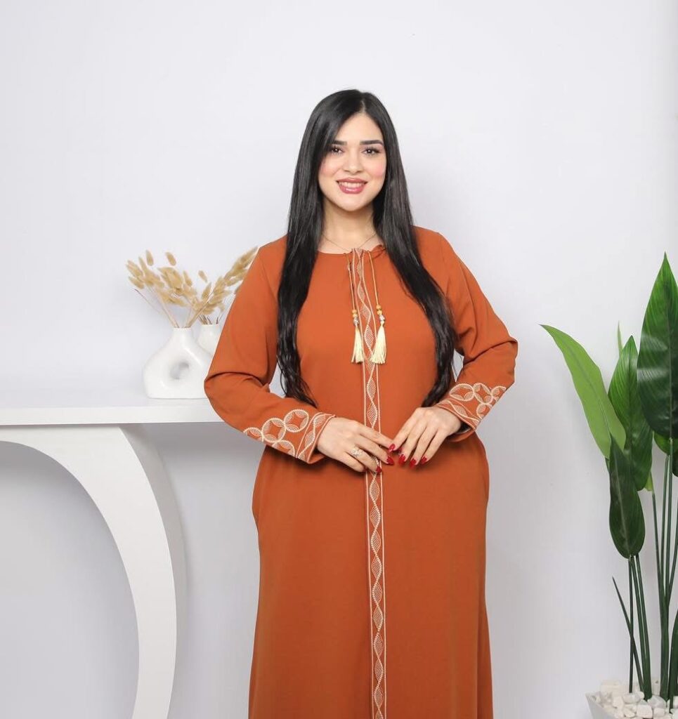 jelbeb omra broderie 3 couleur