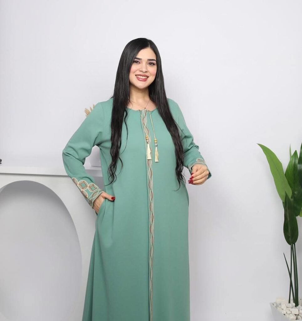 jelbeb omra broderie 3 couleur