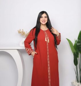 jelbeb omra broderie 3 couleur