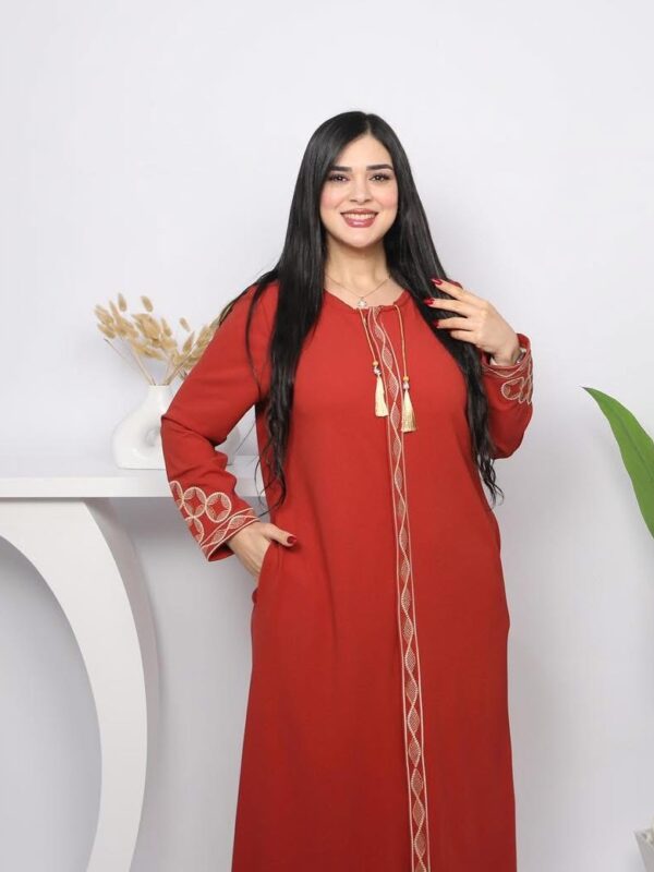 jelbeb omra broderie 3 couleur