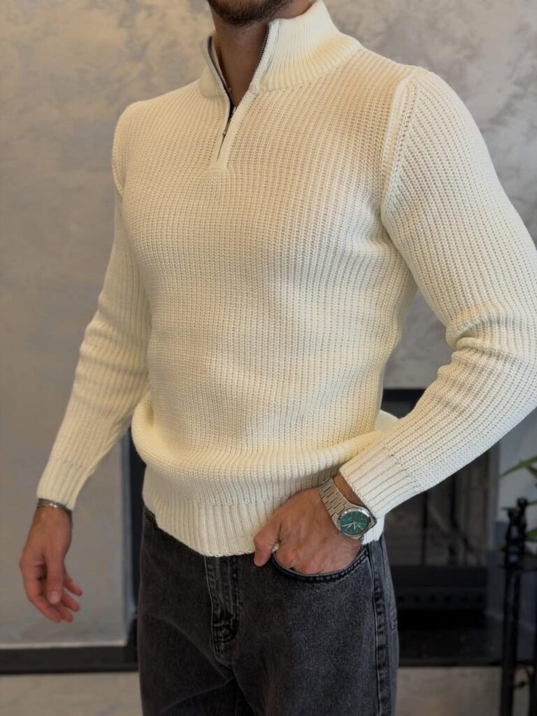 Pul homme Anglais zip