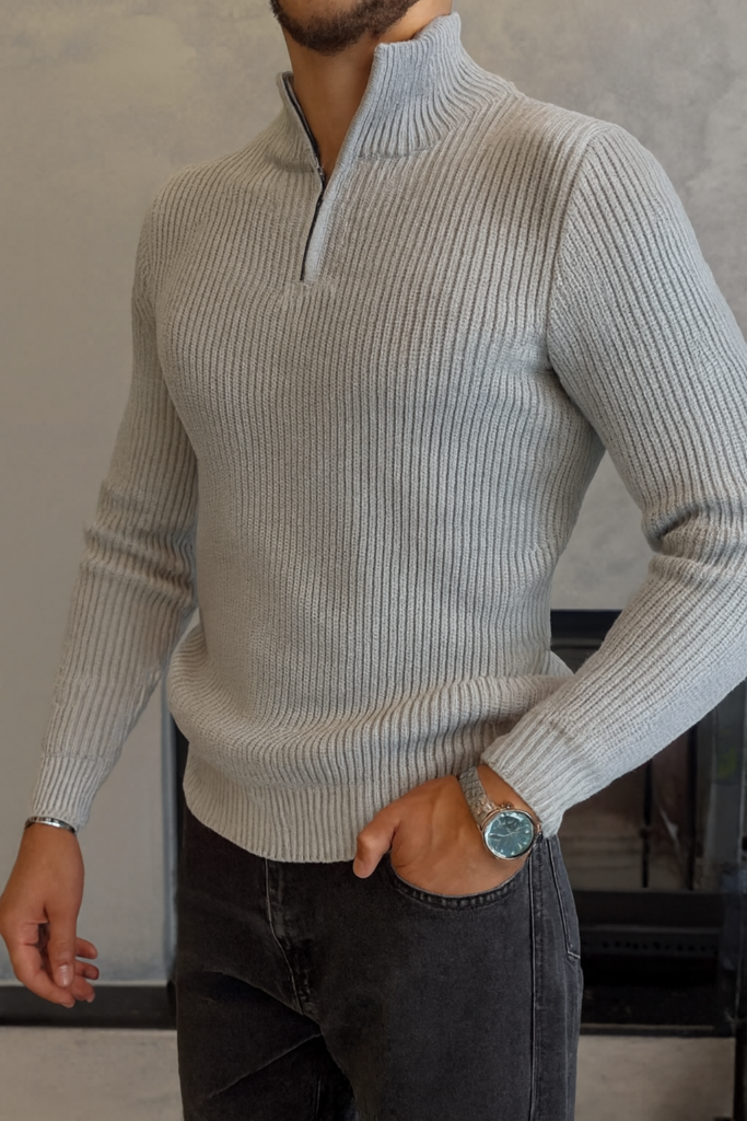 Pul homme Anglais zip