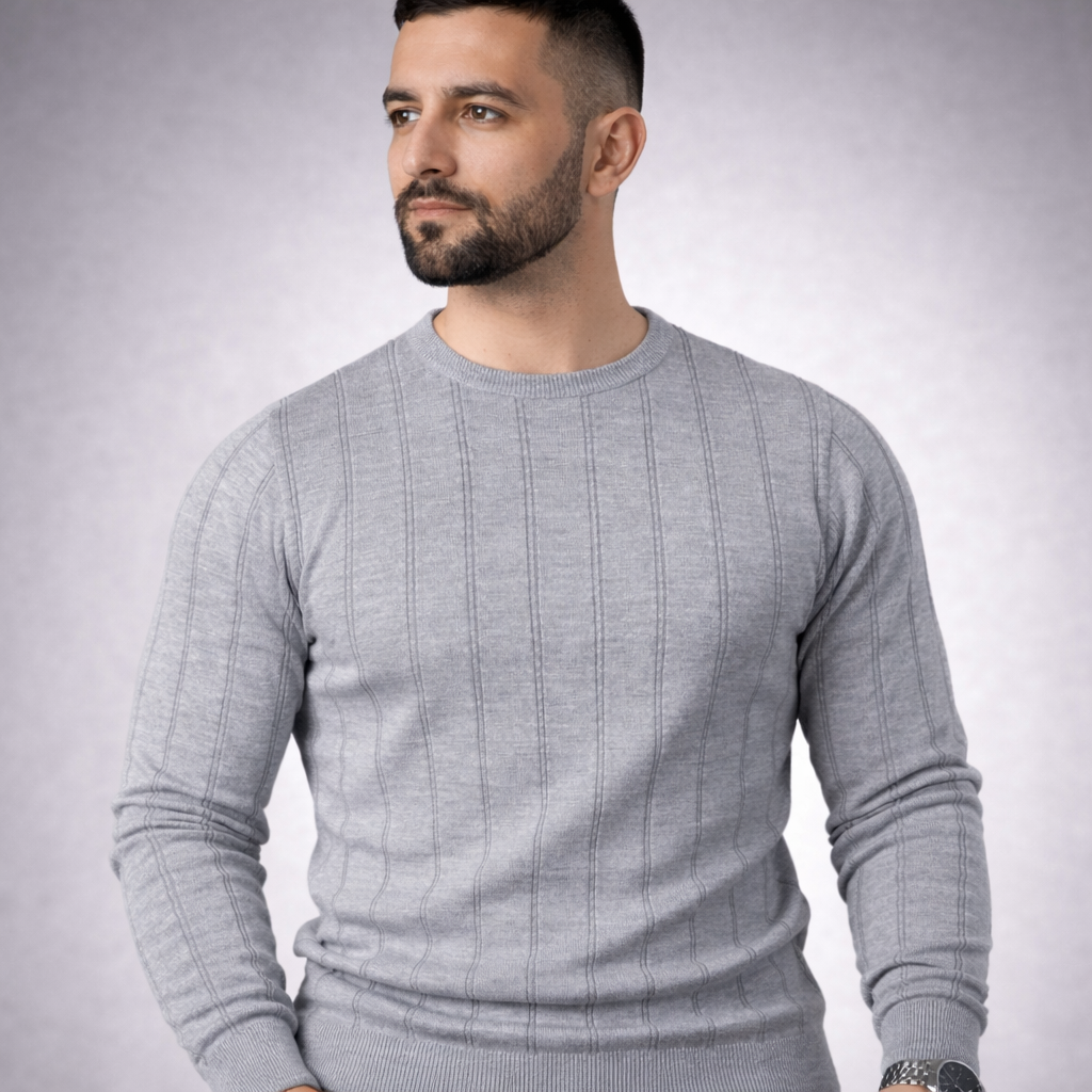 Pull col rond uni