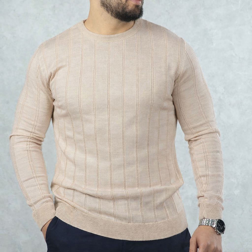 Pull col rond uni