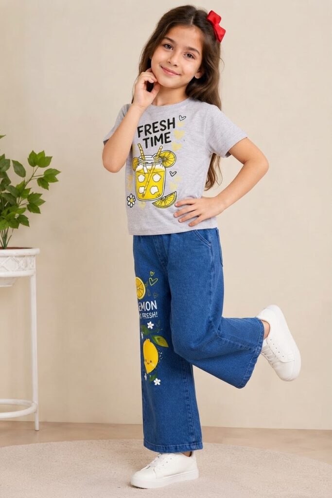 🍋 Ensemble fille lemon