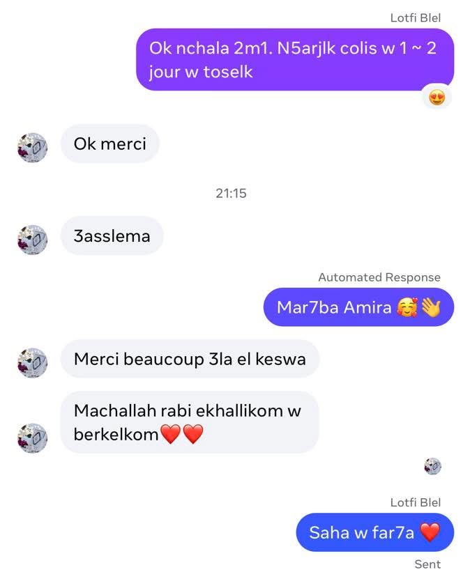 Capture Avis Client 8